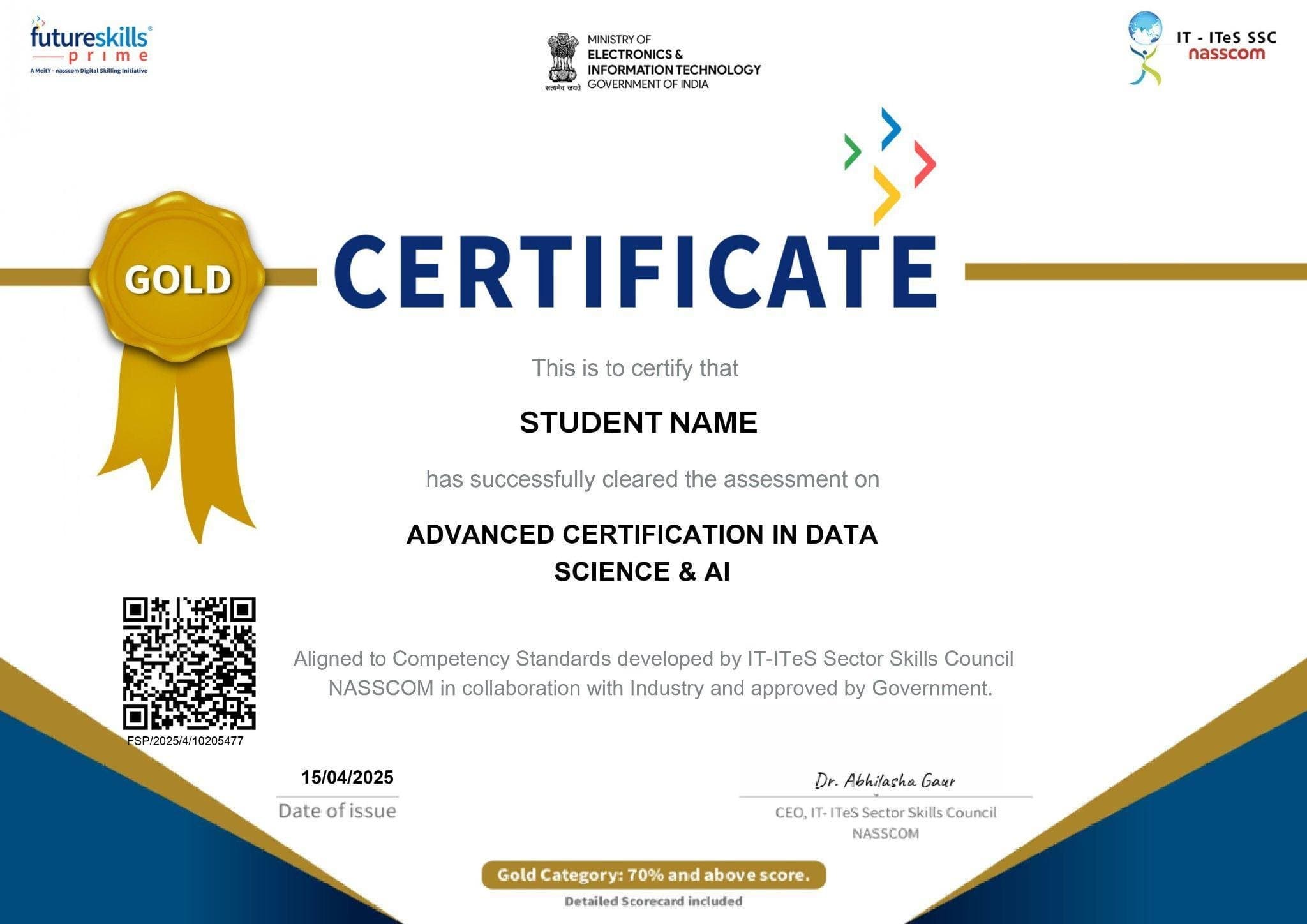 NASSCOM Certification